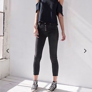 Free people button up skinny